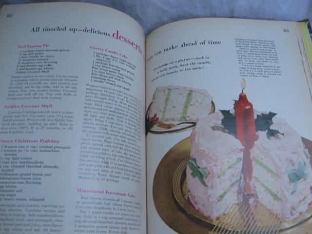 Better Homes & Gardens Holiday Cook Book & Special Occasions Copyright 1959