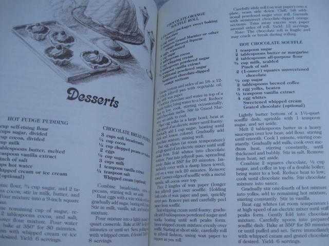 Chocolate Fantasies Cook Book 1987 First Printing