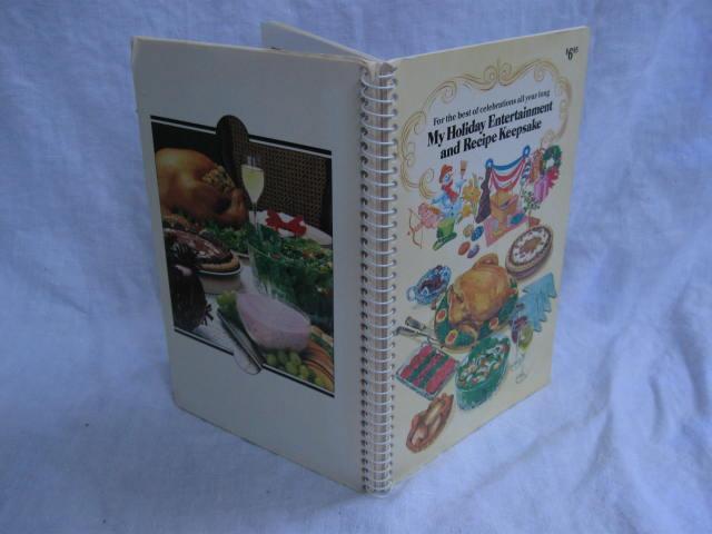 My Holiday Entertainment & Recipe Keepsake 1983