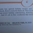 My Holiday Entertainment & Recipe Keepsake 1983