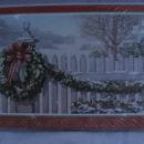 50 Hallmark Christmas Greeting Cards White Picket Fence In Sealed Package