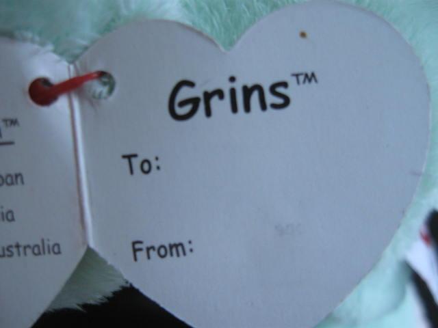 Ty Grins The Frog Pluffie NWT