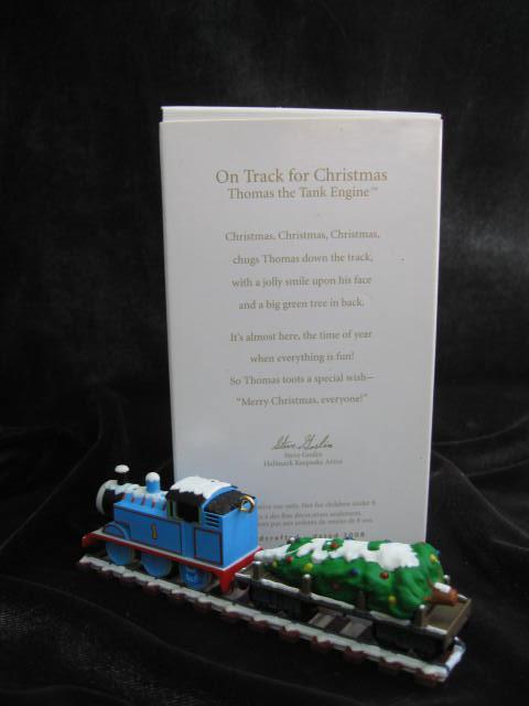 Hallmark 2008 On Track For Christmas Thomas The Tank Engine Christmas Tree Ornament