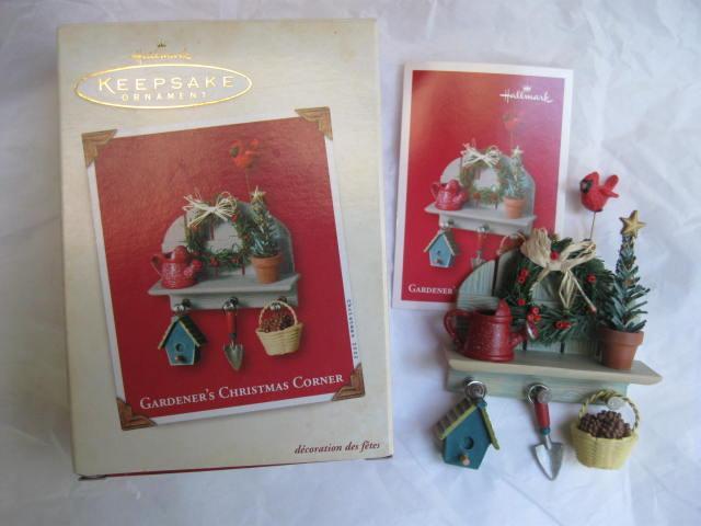 Hallmark 2002 Gardener's Christmas Corner Christmas Tree Ornament