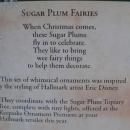 Hallmark 2002 Sugar Plum Fairies Set Of 6 Miniature Feather Tree Christmas Tree Ornaments