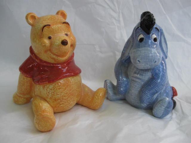 Eeyore & Winnie The Pooh Disney Salt & Pepper Shakers