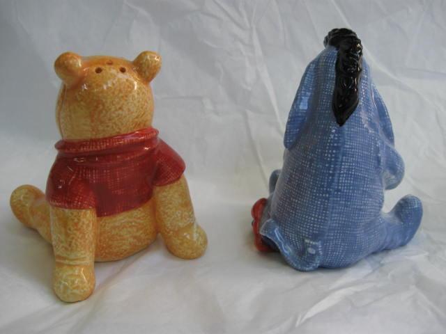 Eeyore & Winnie The Pooh Disney Salt & Pepper Shakers