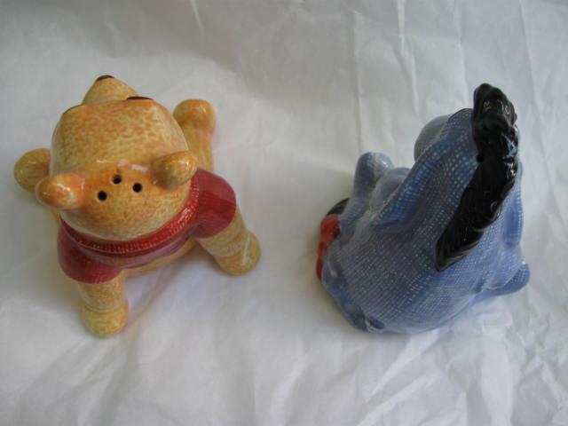 Eeyore & Winnie The Pooh Disney Salt & Pepper Shakers
