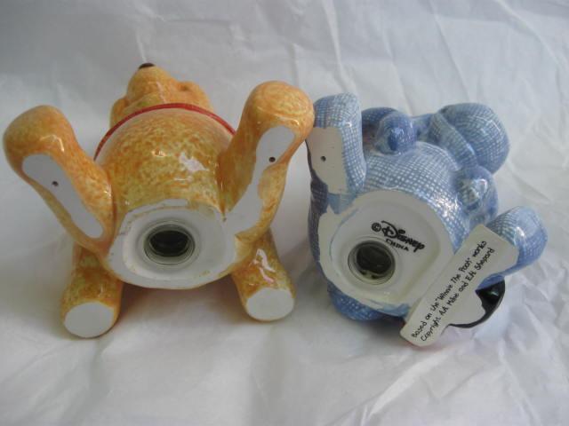 Eeyore & Winnie The Pooh Disney Salt & Pepper Shakers