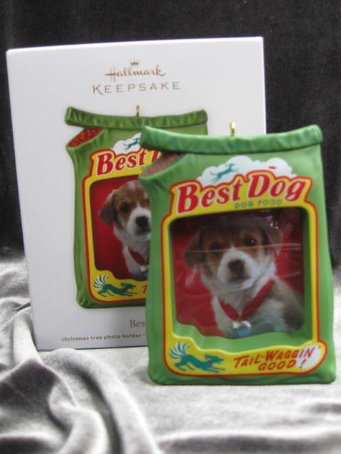 Hallmark 2012 Best Dog Christmas Tree Ornament