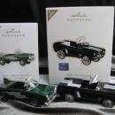 Hallmark 2007 & 2012 1964 1/2 Ford Mustang & 1959 Gillham Special Lot of 2 Kiddie Car Classics Special Limited Edition Repaint Christmas Tree Ornaments