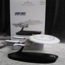 Hallmark 2012 Star Trek U.S.S. Enterpirse NCC-1701-D Magic Voice Christmas Tree Ornament