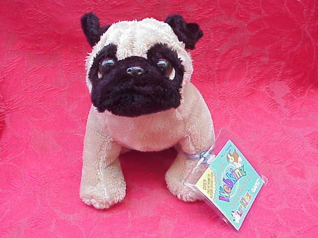 New Webkinz Little Lil PUG Lilkinz Pug With Sealed Tag & Secret Code