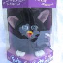 Original 1998 Black Furby With Blue Eyes Electric Interactive Toy