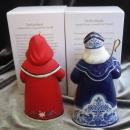 Hallmark 2010 & 2012 Switzerland Netherlands Lot Of 2 Santa's From Around The World Limited Quantity Koc Club Christmas Tree Ornament
