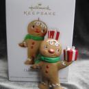 Hallmark 2012 One Sweet Cookie Ginger Bread Man Special Limited Quantity Editon Christmas Tree Ornament