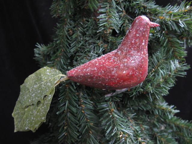 Hallmark 2006 Red Bird Watcher Christmas Tree Ornament