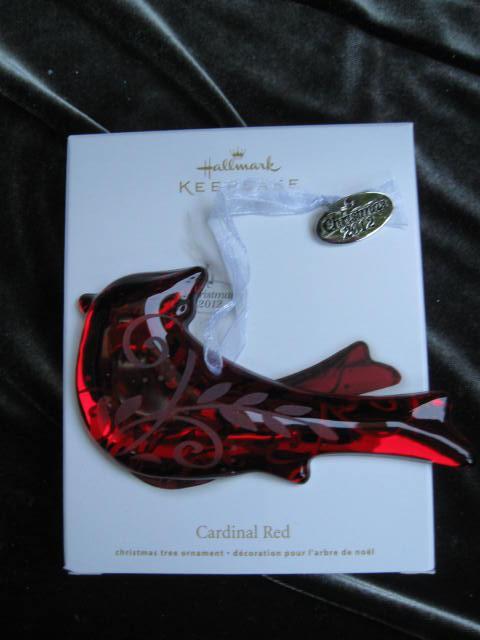 Hallmark 2012 Cardinal Red Christmas Tree Ornament