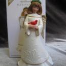 Heavenly Friends Hallmark 2012 Register To Win Angel & Cardinal Christmas Tree Ornament