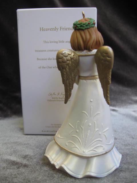 Heavenly Friends Hallmark 2012 Register To Win Angel & Cardinal Christmas Tree Ornament