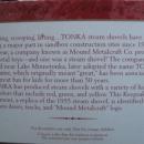 Tonka 1955 Steam Shovel Hallmark 2001 Christmas Tree Ornament