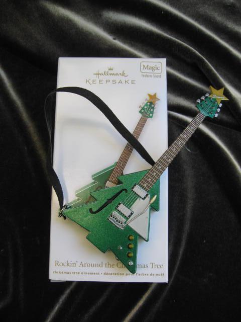 Hallmark 2012 Rockin' Rockin Around The Christmas Tree Magic Sound Ornament
