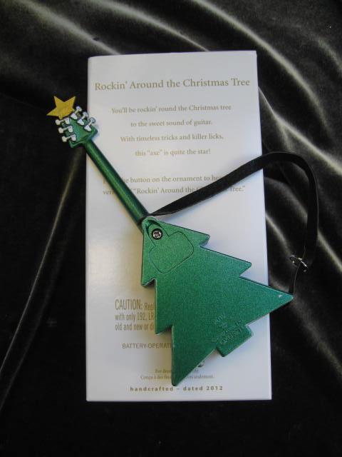 Hallmark 2012 Rockin' Rockin Around The Christmas Tree Magic Sound Ornament