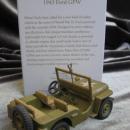 Hallmark 2012 1943 Ford GPW Debut Reveal WWII Jeep Christmas Tree Ornament