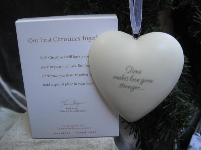 Hallmark 2012 Our First Christmas Together Christmas Tree Ornament