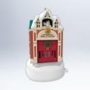 Hallmark 2012 Kringleville Fire Station 3rd In Series With Magic Movement Christmas Tree Ornament