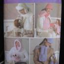 Simplicity Crafts 4316 Dog & Ladies Matching Hat & Scafs Outfits Sewing Pattern
