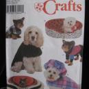 Simplicity Crafts 8928 Dog Clothes Coat & Bed Sewing Pattern