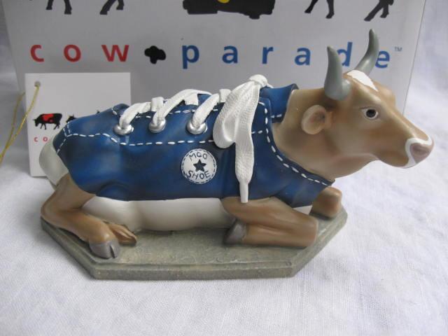 Cow Parade Mooshoe Cows on Parade Numbered First 1st Edition Figurine