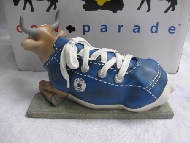 Cow Parade Mooshoe Cows on Parade Numbered First 1st Edition Figurine