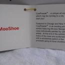 Cow Parade Mooshoe Cows on Parade Numbered First 1st Edition Figurine