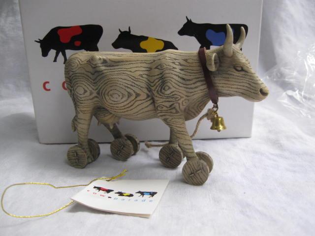 Pull Toy Cows On Parade - Cow Figurine