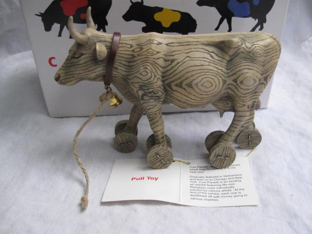 Pull Toy Cows On Parade - Cow Figurine