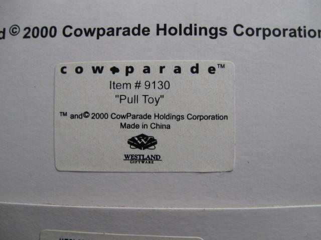 Pull Toy Cows On Parade - Cow Figurine