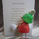 Hallmark 2008 Sweet Treat Elf Gum Drop Christmas Tree Ornaments