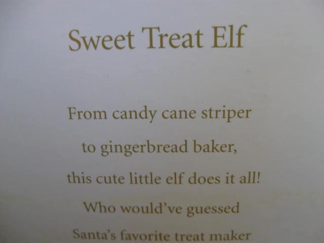Hallmark 2008 Sweet Treat Elf Gum Drop Christmas Tree Ornaments