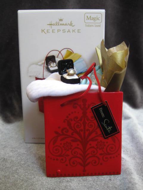Hallmark 2008 Santa Baby Magic Sound & Music Christmas Tree Ornament