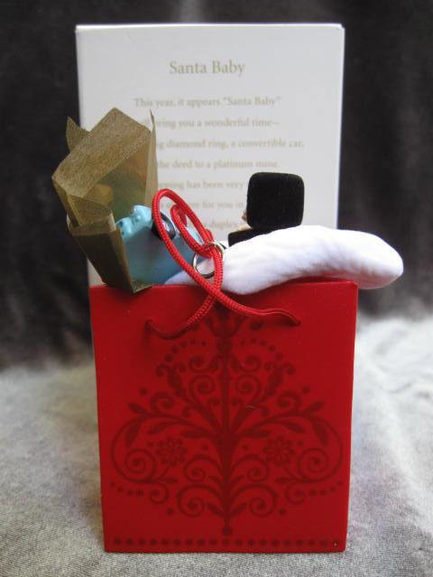 Hallmark 2008 Santa Baby Magic Sound & Music Christmas Tree Ornament