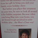 Hallmark 2000 Blue's Clues Surprise Package Christmas Tree Ornament