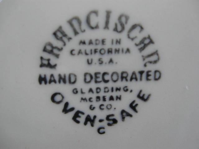 Vintage Franciscan Apple 14