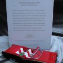 Hallmark 2007 1957 Ford Fairlane 500 #17 In Classic American Cars Series Christmas Tree Ornament
