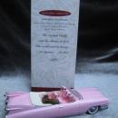 Hallmark 1996 1959 Cadillac De Ville #6 In Classic American Cars Series Christmas Tree Ornament Pink Cadillac