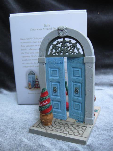 Hallmark 2010 Italy 4th In Doorways Around The World Series Christmas Tree Ornament