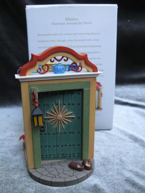 Hallmark 2008 Mexico 2nd In Doorways Around The World Series Christmas Tree Ornament