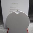 Hallmark 2012 Our Family Snowglobe Photo Holder Christmas Tree Ornament