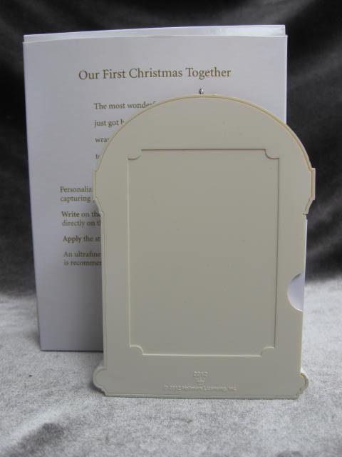 Hallmark 2012 Our First Christmas Together Photo Holder Christmas Tree Ornament